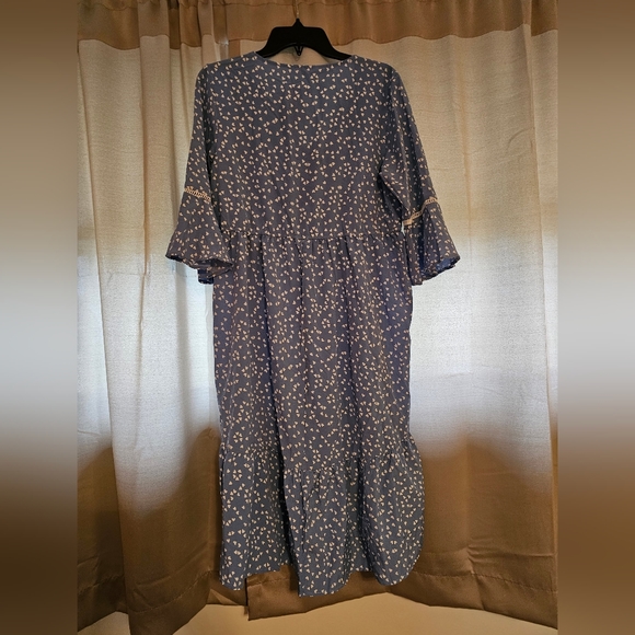 NWT Dress Blue and White #52 - Picture 12 of 16